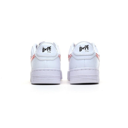 A Bathing Ape Bape Sta Low ABC 'Camo White Pink'
