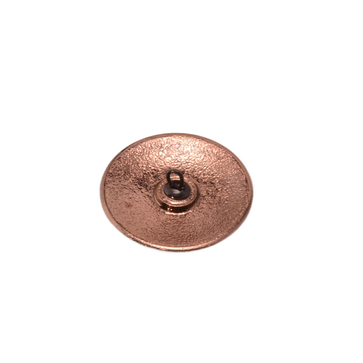 Czech Glass Dragonfly Button 31mm - Copper Rose Gold Finish