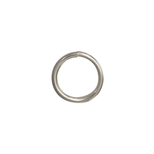 Sterling Silver Open Jump Rings 9mm 18 Gauge - Package of 5 Pieces