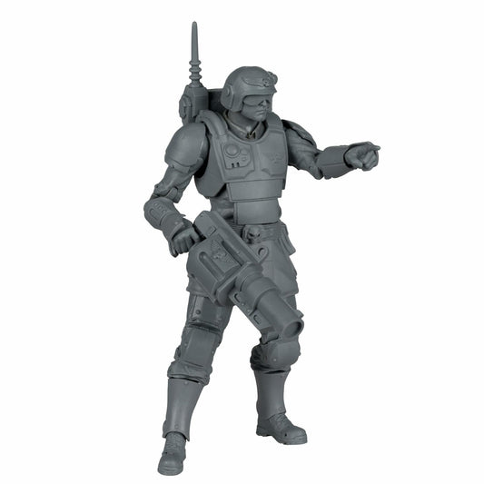 McFarlane Toys Warhammer 40K Kasrkin Astra Militarum Figura 7in Gris