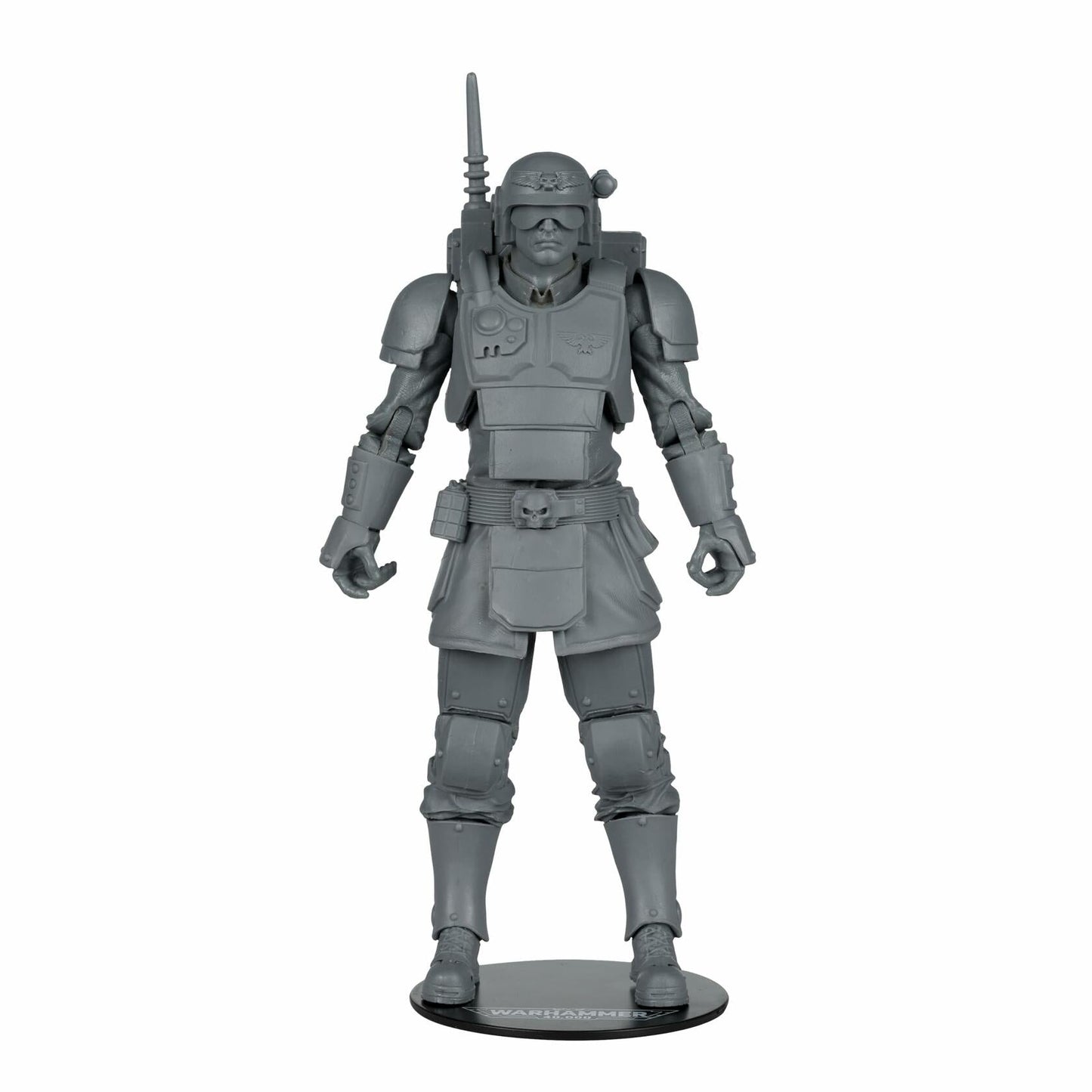 McFarlane Toys Warhammer 40K Kasrkin Astra Militarum Figura 7in Gris