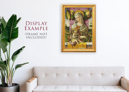 Our Lady of the Harvest Painting on Stretched Canvas - Medium