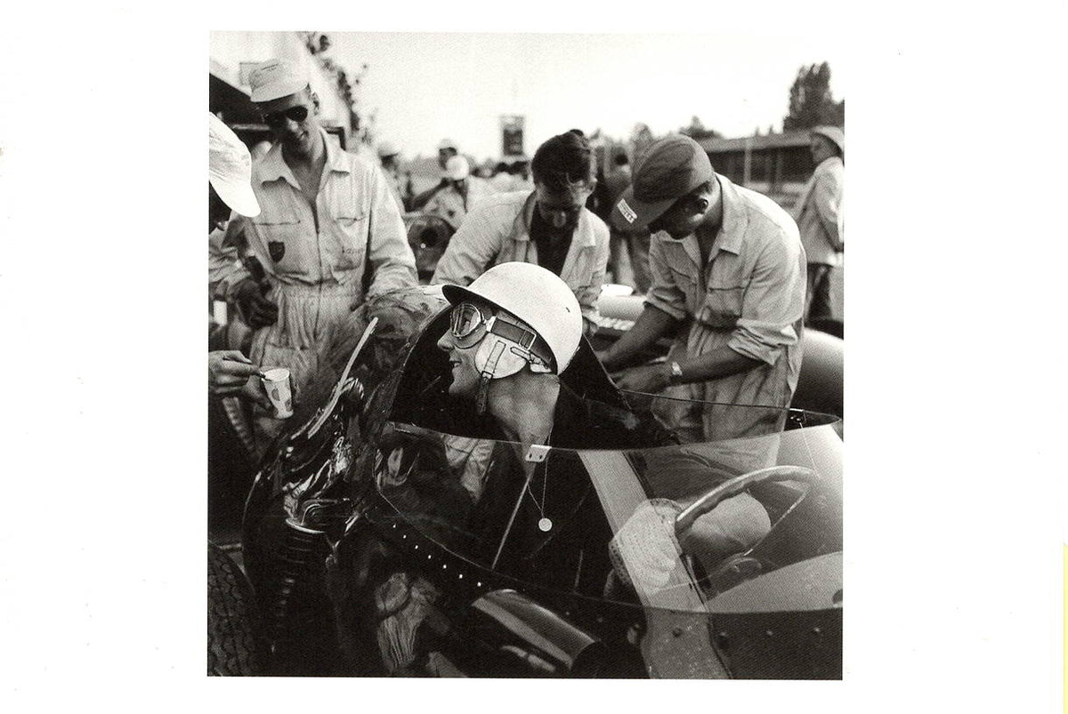 Stirling Moss, Monza 1958 - Jesse Alexander Postcard