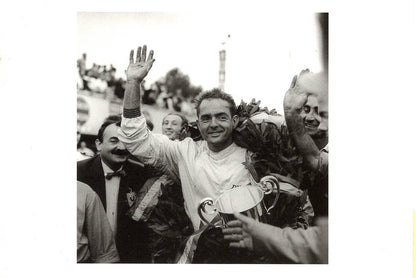 Phil Hill, Winner Italian Grand Prix 1960, Monza - Jesse Alexander Postcard