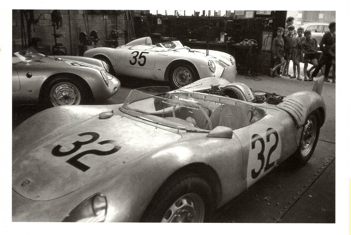 Porsche RSK Team, Le Mans 1959 - Jesse Alexander Postcard