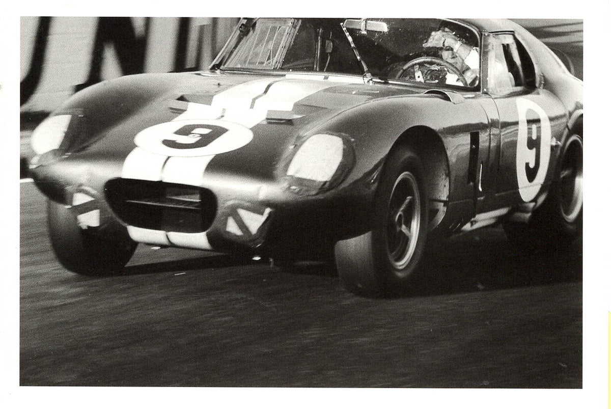 Dan Gurney On Ford Daytona Coupe, Le Mans 1965 - Jesse Alexander Postcard