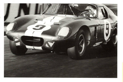 Dan Gurney On Ford Daytona Coupe, Le Mans 1965 - Jesse Alexander Postcard