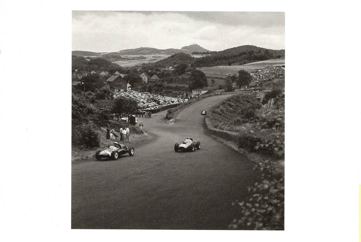 German Grand Prix, Nurburgring 1958 - Jesse Alexander Postcard