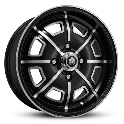 Pedrini | Satin Black Full Machined Face, Windows & Lip Edge — photo 1 of 6