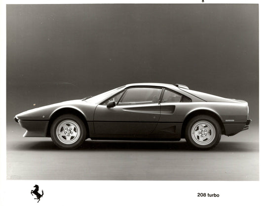 Ferrari 208 GTB Turbo Press Photo
