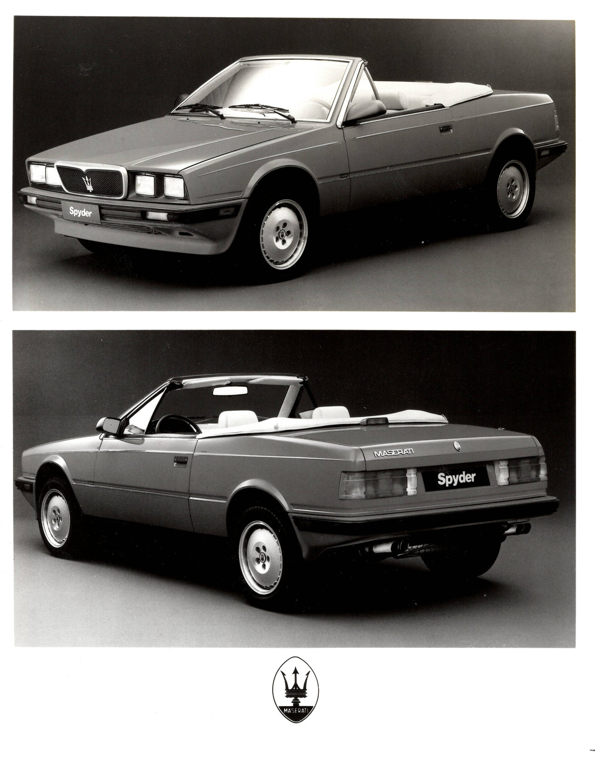 Maseratii Biturbo I Spyder Press Photo