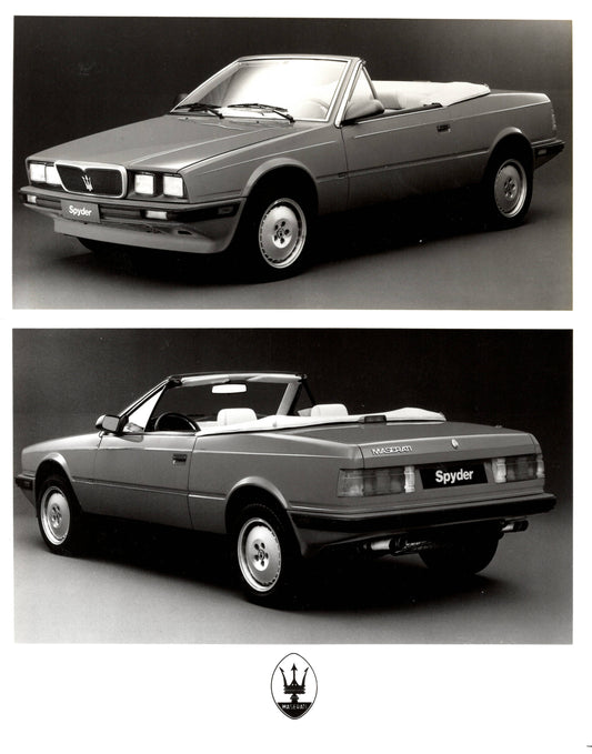 Maseratii Biturbo I Spyder Press Photo
