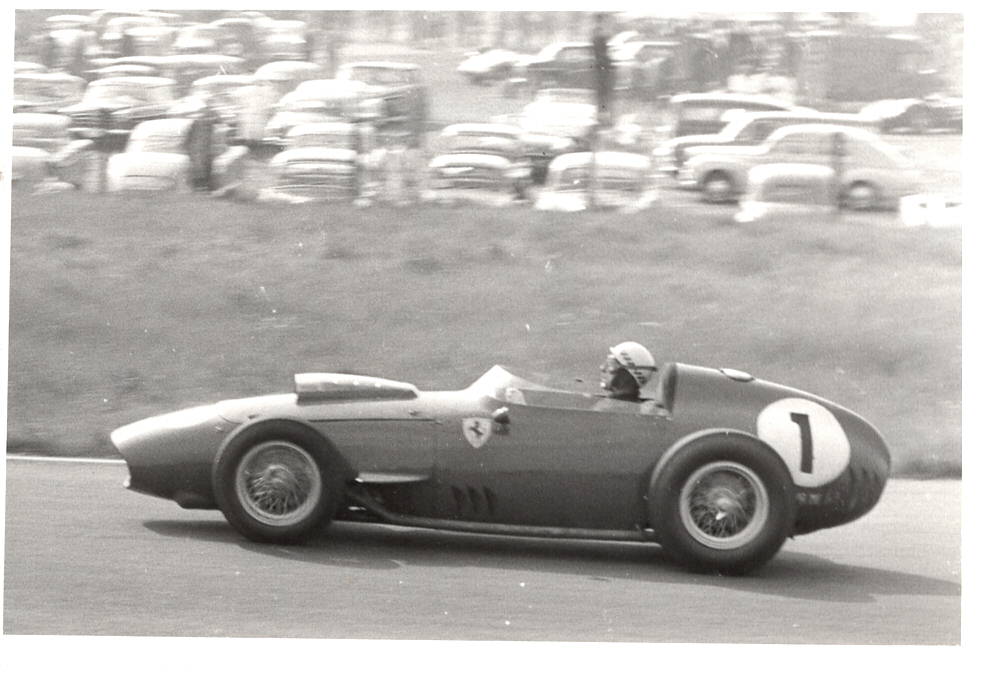 Peter Collins on Ferrari 246 F1 1958 Photo