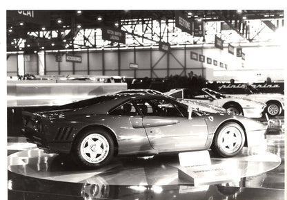 Ferrari 288 GTO At Auto Show 1984 - 2 Photo Set