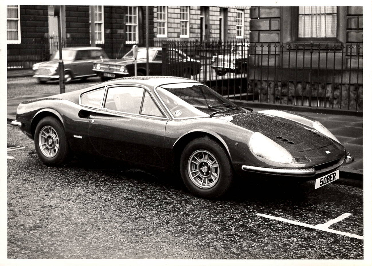 Ferrari 246 Dino GT London - 2 Photo Set