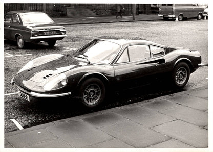Ferrari 246 Dino GT London - 2 Photo Set