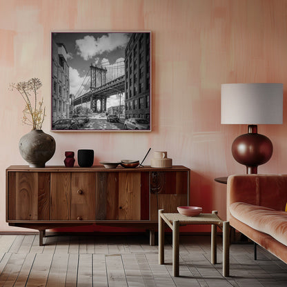 Wall art NYC Manhattan Bridge