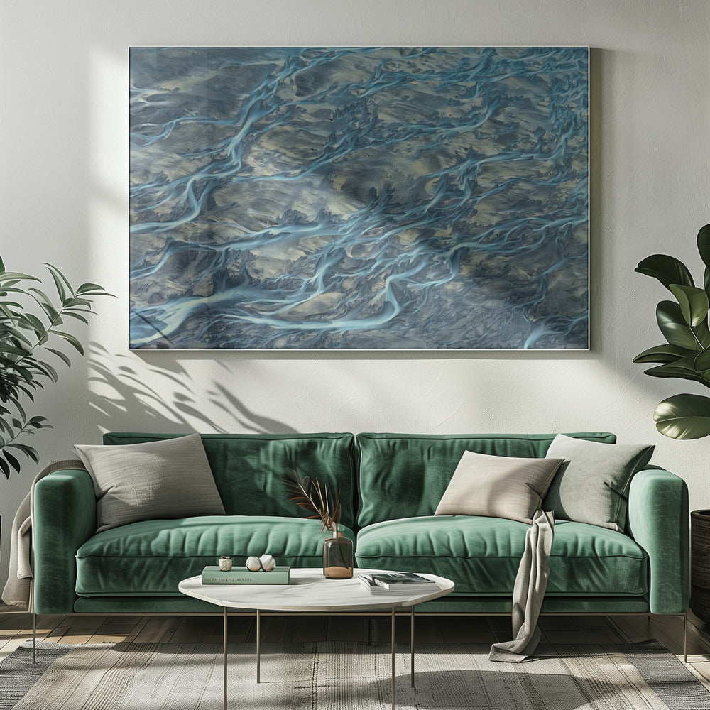 wall art #3 Veins of the Earth