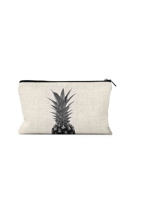 Black and White Pineapple Pouch, College Student Gift, Mother's Day Gift, Christmas Gift