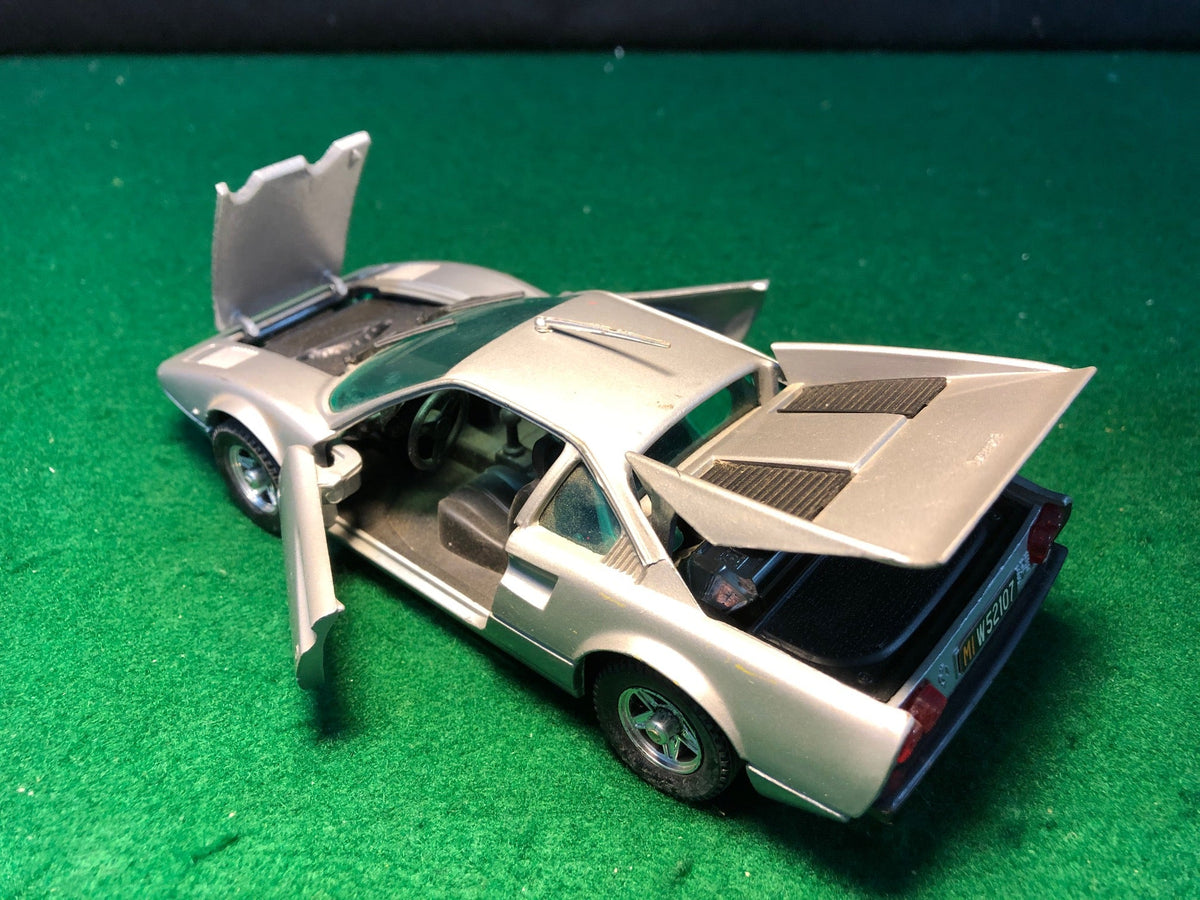 Ferrari 308 GTB Silver by Polistil 1:25 (S661)(No box)