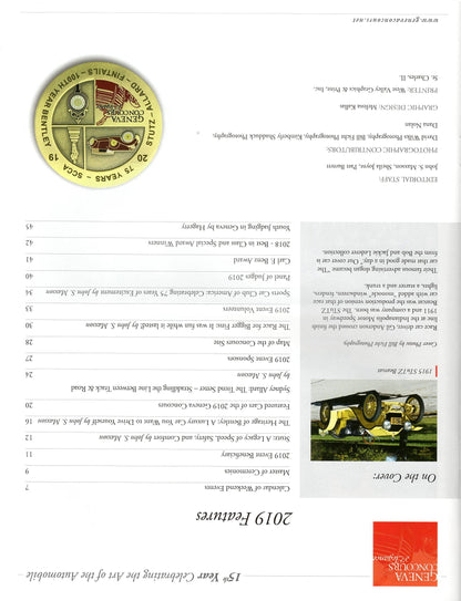 Geneva Concours d'Elegance 2019