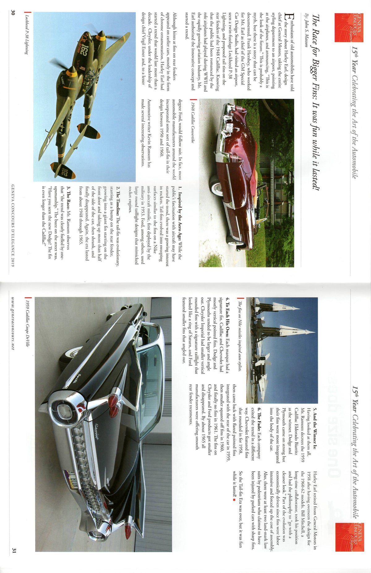 Geneva Concours d'Elegance 2019
