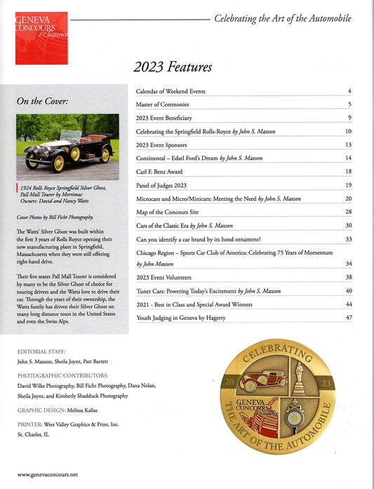 Geneva Concours d'Elegance 2023