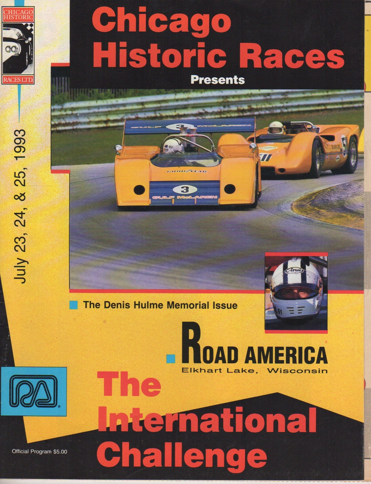 Chicago Historic Races 1993 - Road America - The International Challenge