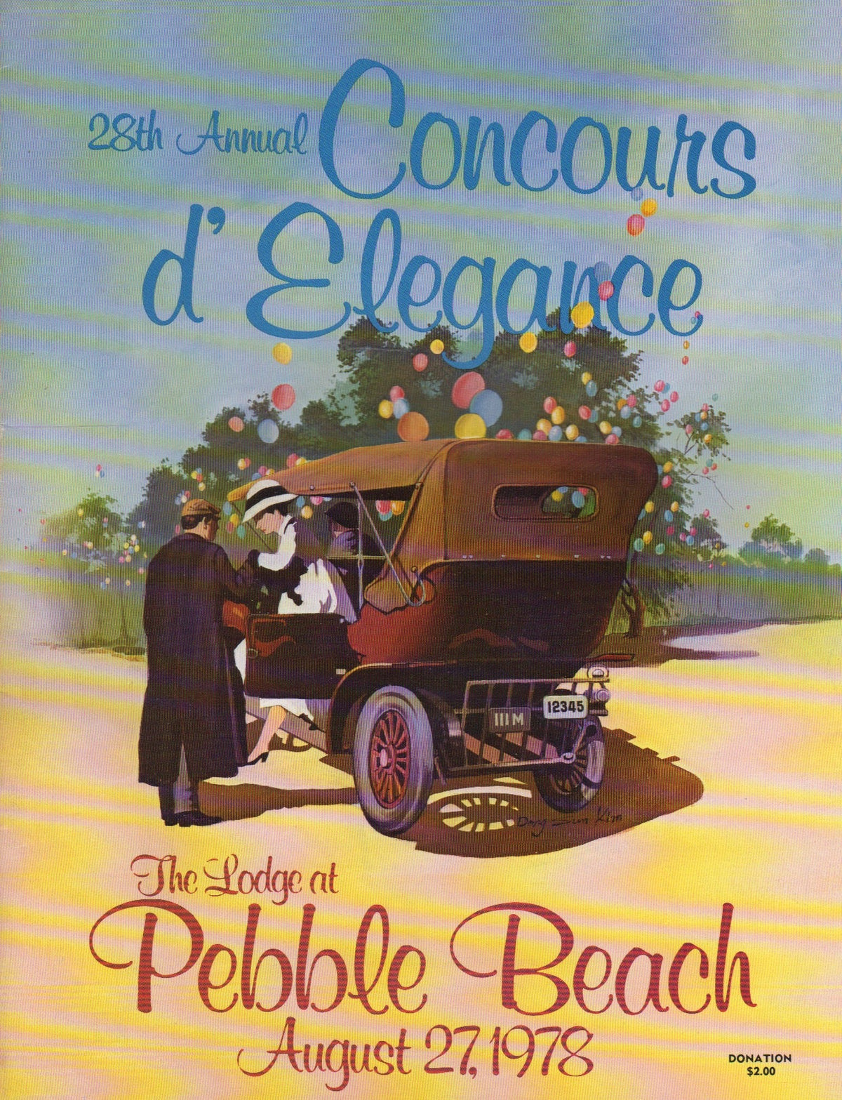 Pebble Beach Concours d'Elegance 1978 Program