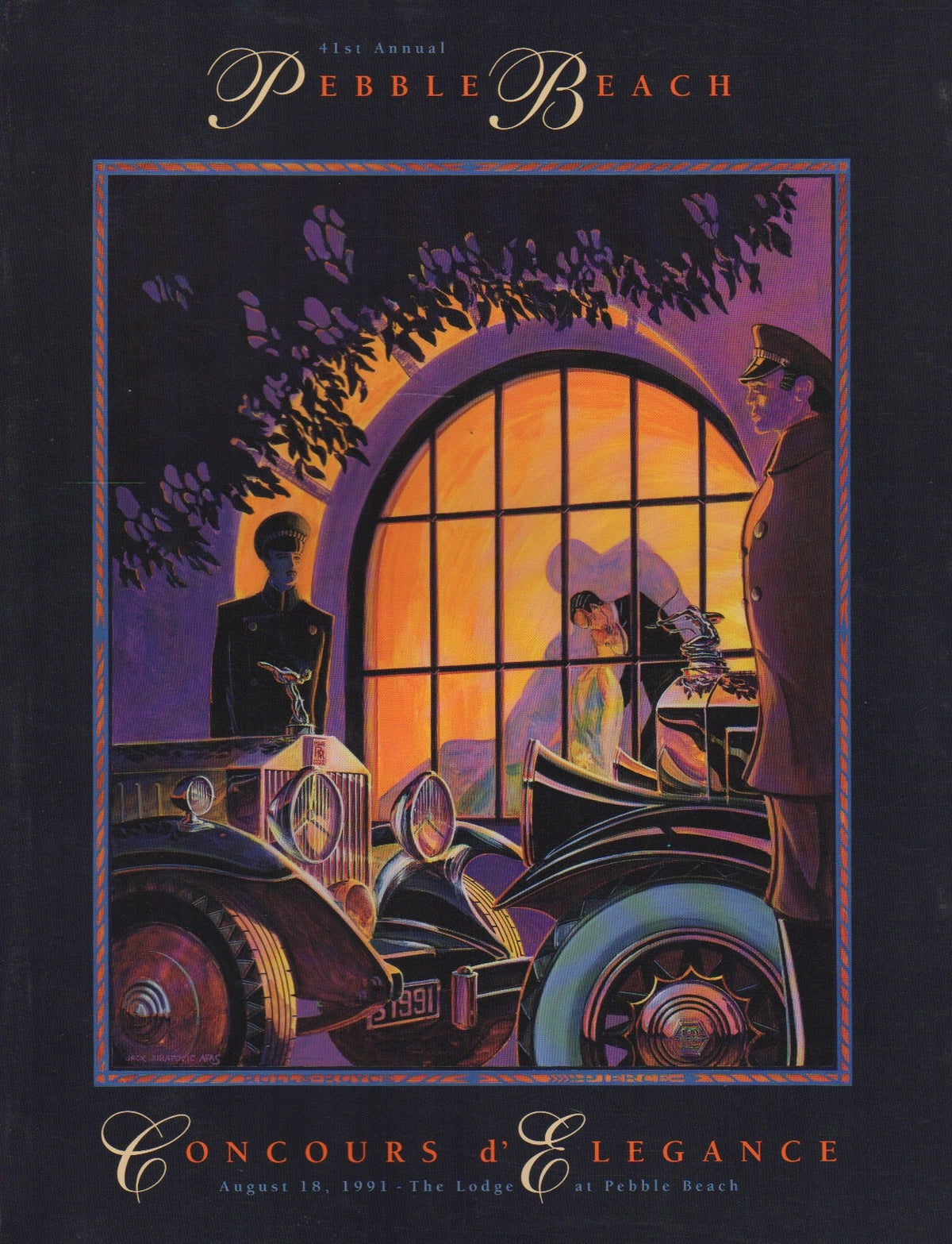 Pebble Beach Concours d'Elegance 1991 Program