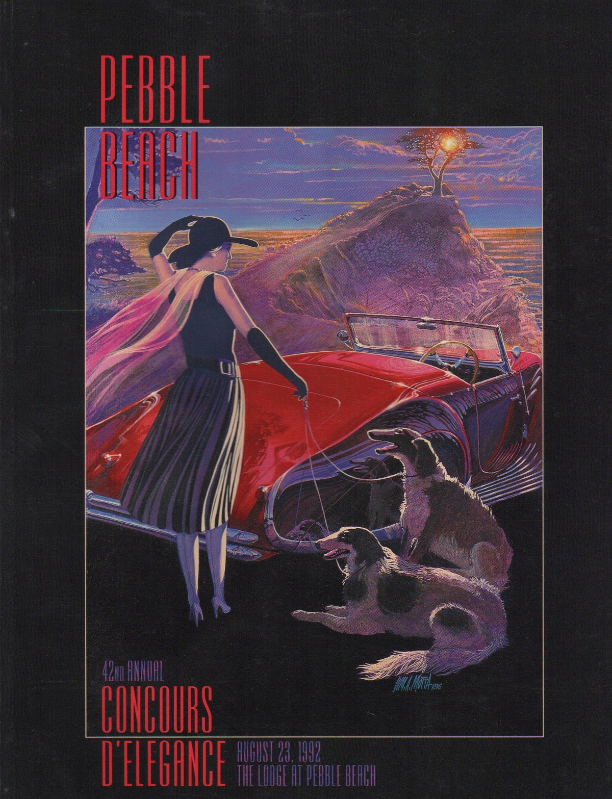Pebble Beach Concours d'Elegance 1992 Program