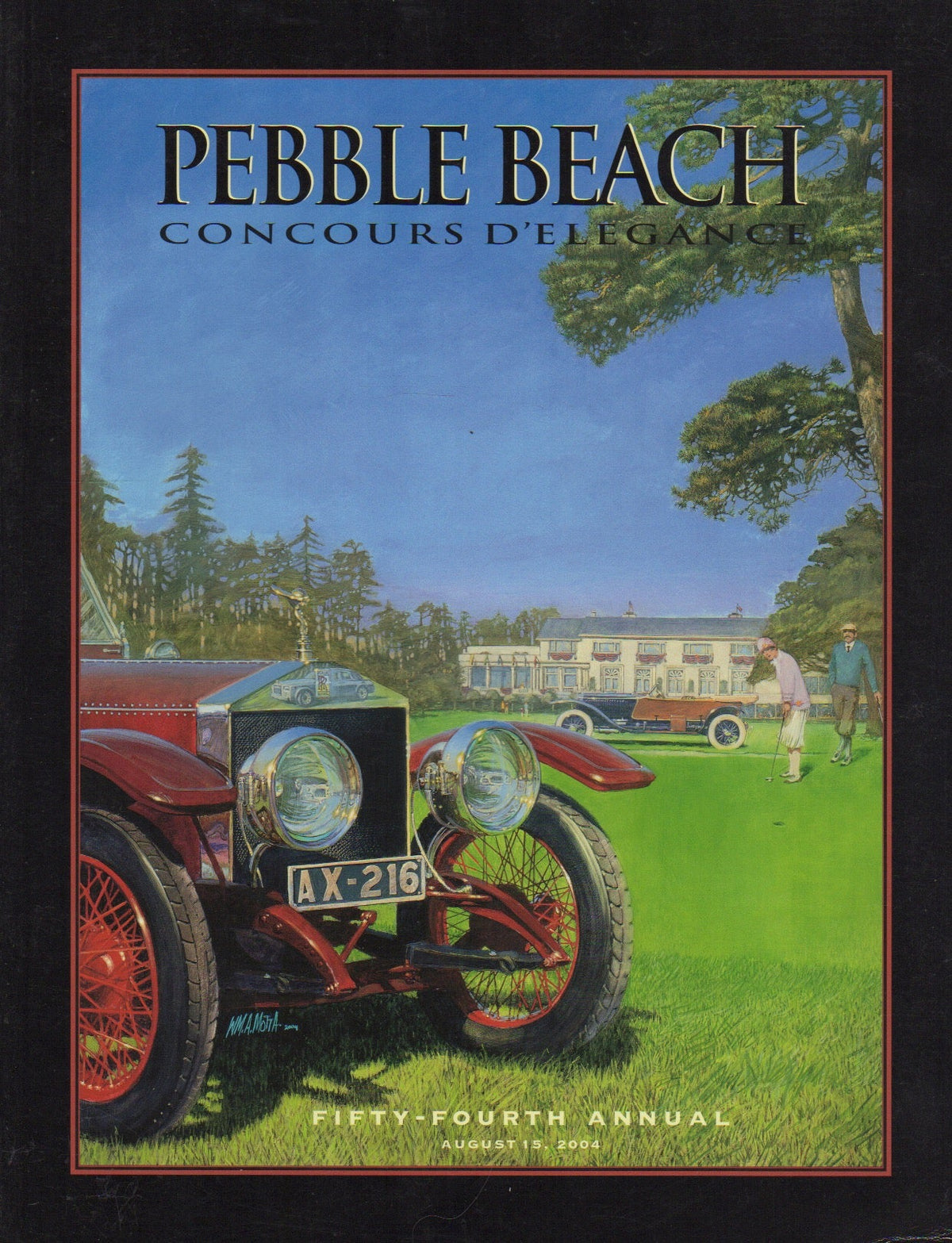 Pebble Beach Concours d'Elegance 2004 Program