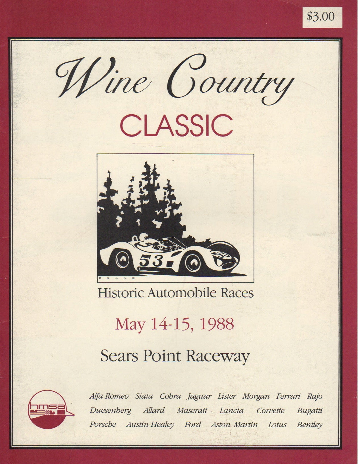 Wine Contry Classic - Sonoma 1988