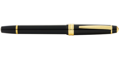 Bailey Light™ Polished Black Resin and Gold Tone Medium Nib Fountain Pen