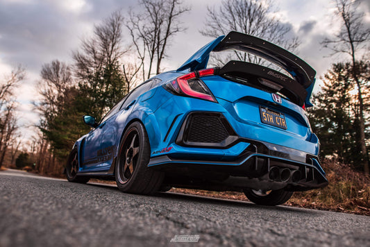 Double Spoiler Extension – Honda Civic Type R (FK8, 2017-2021) — photo 1 of 7