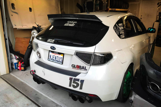 Spoiler Extension – Subaru STI Hatchback (GR, 2008-2014) — photo 1 of 6