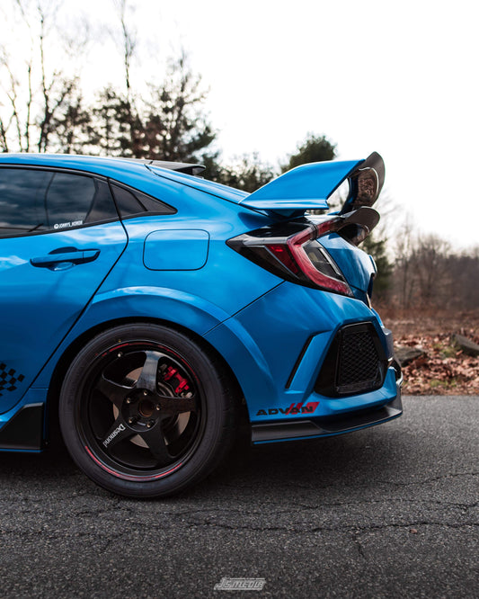 Double Spoiler Extension – Honda Civic Type R (FK8, 2017-2021) — photo 2 of 7