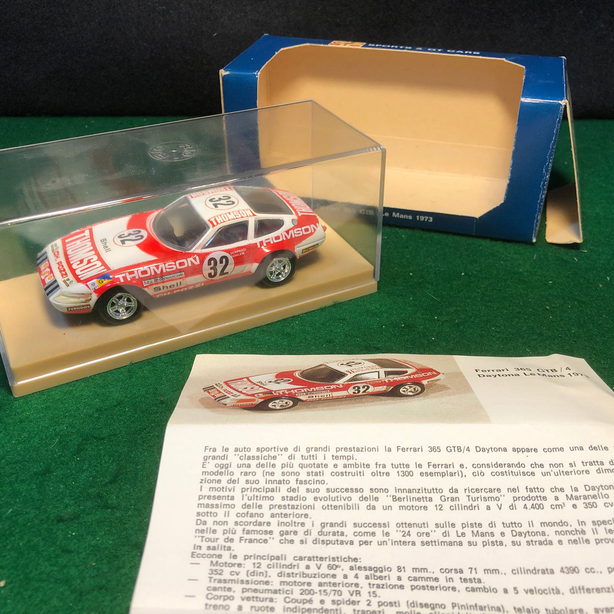 Ferrari 365 GTB/4 Competition Daytona N 32 by Rio 1:43 (R3)