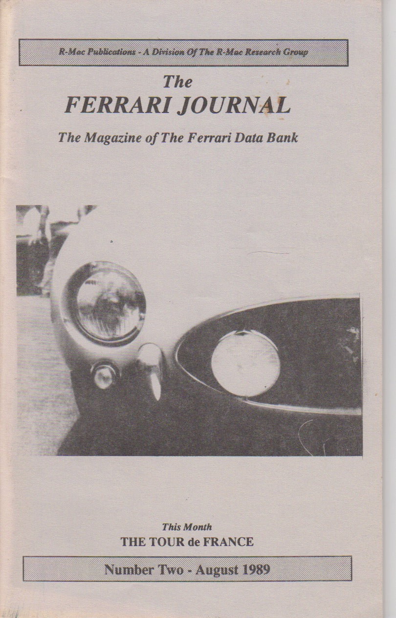The Ferrari Journal by R-Mac N.  2