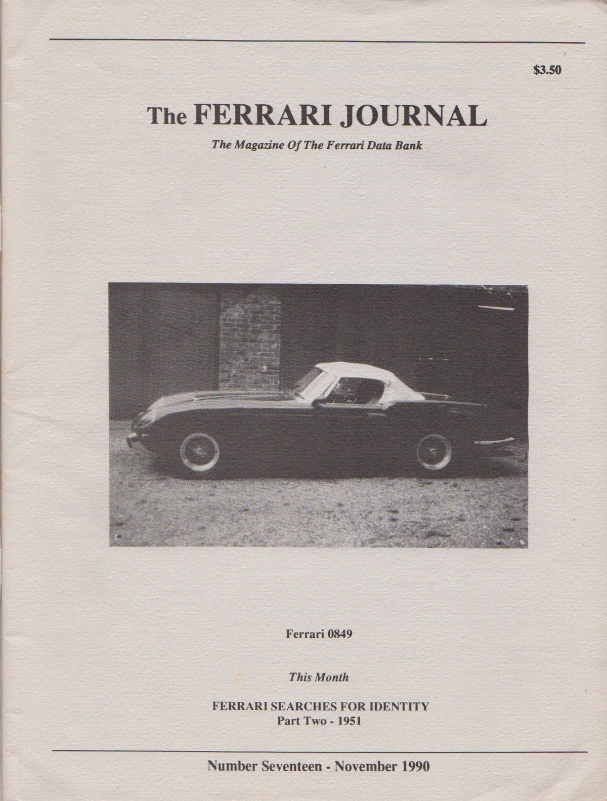 The Ferrari Journal by R-Mac N. 17