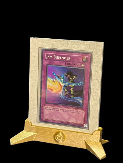 Yu-Gi-Oh! Retro Entry Relic – Jam Defender (RP02) – Custom Display Stand + Case – Free Shipping