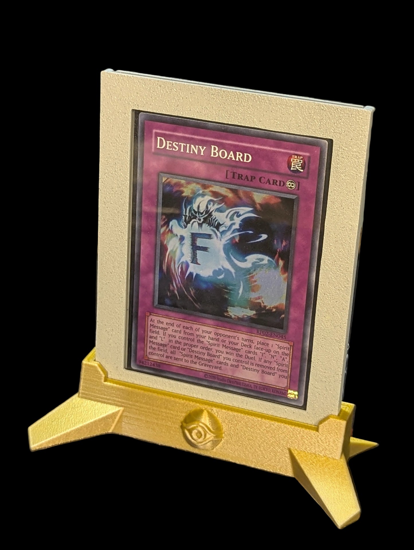 Yu-Gi-Oh! Retro Entry Relic – Destiny Board (RP02) – Custom Display Stand + Case – Free Shipping