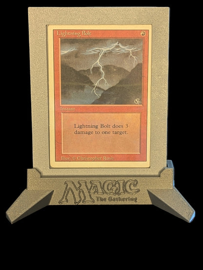⚡ Lightning Bolt — MTG Revised Relic Display Set