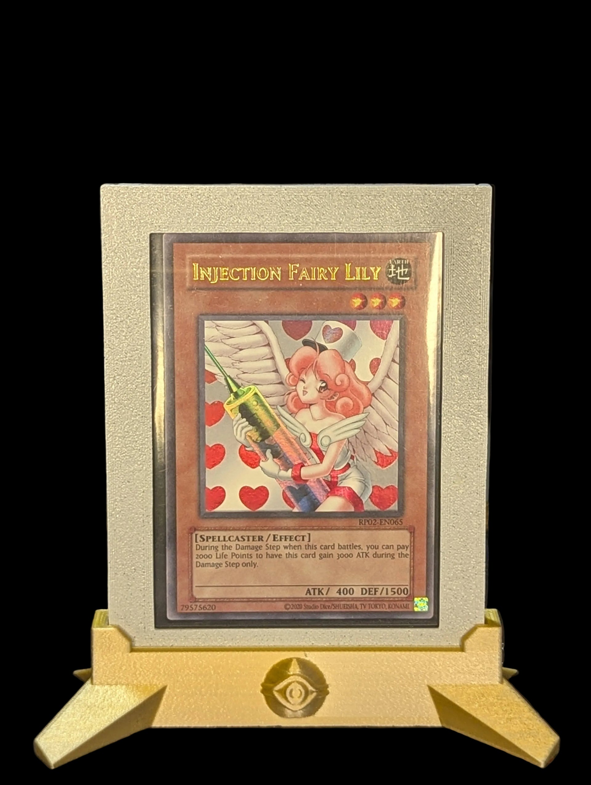 yugioh card injection fairy lily Yu-Gi-Oh! RP02 Display Stand & Case – Genius Loci Number of Cards - Mounting Style:3 Cards (Mounted) Spada e Scudo Pokémon - TCG -