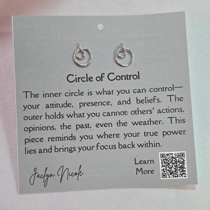 Circle of Control Earrings