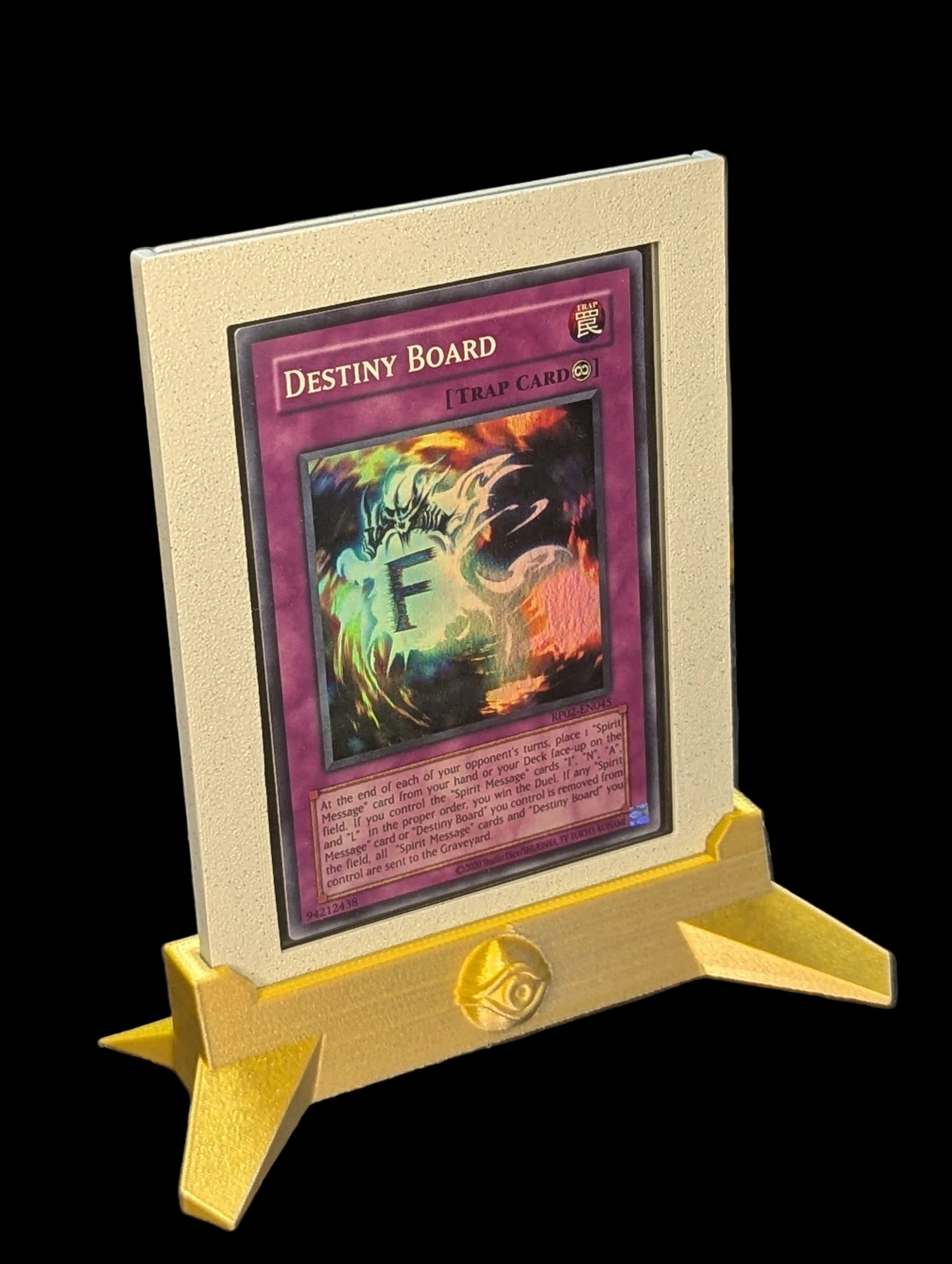 Yu-Gi-Oh! Retro Entry Relic – Destiny Board (RP02) – Custom Display Stand + Case – Free Shipping