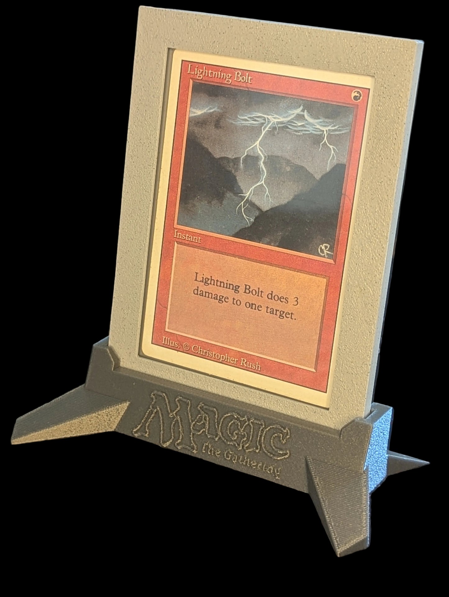 ⚡ Lightning Bolt — MTG Revised Relic Display Set