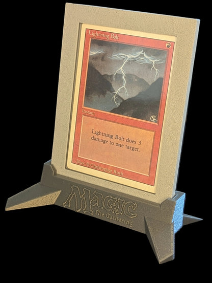 ⚡ Lightning Bolt — MTG Revised Relic Display Set
