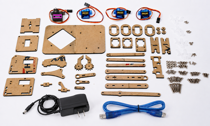Barnabas Arduino-Compatible Robot Arm Kit With Joystick Control (Ages: 13+)
