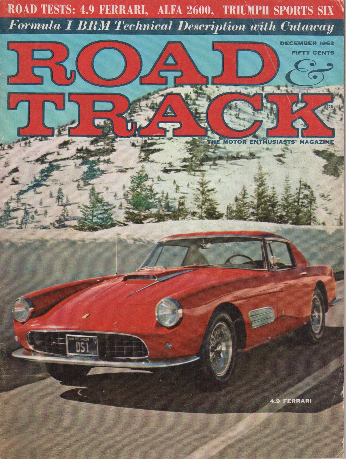 Road & Track Magazine 1962/12